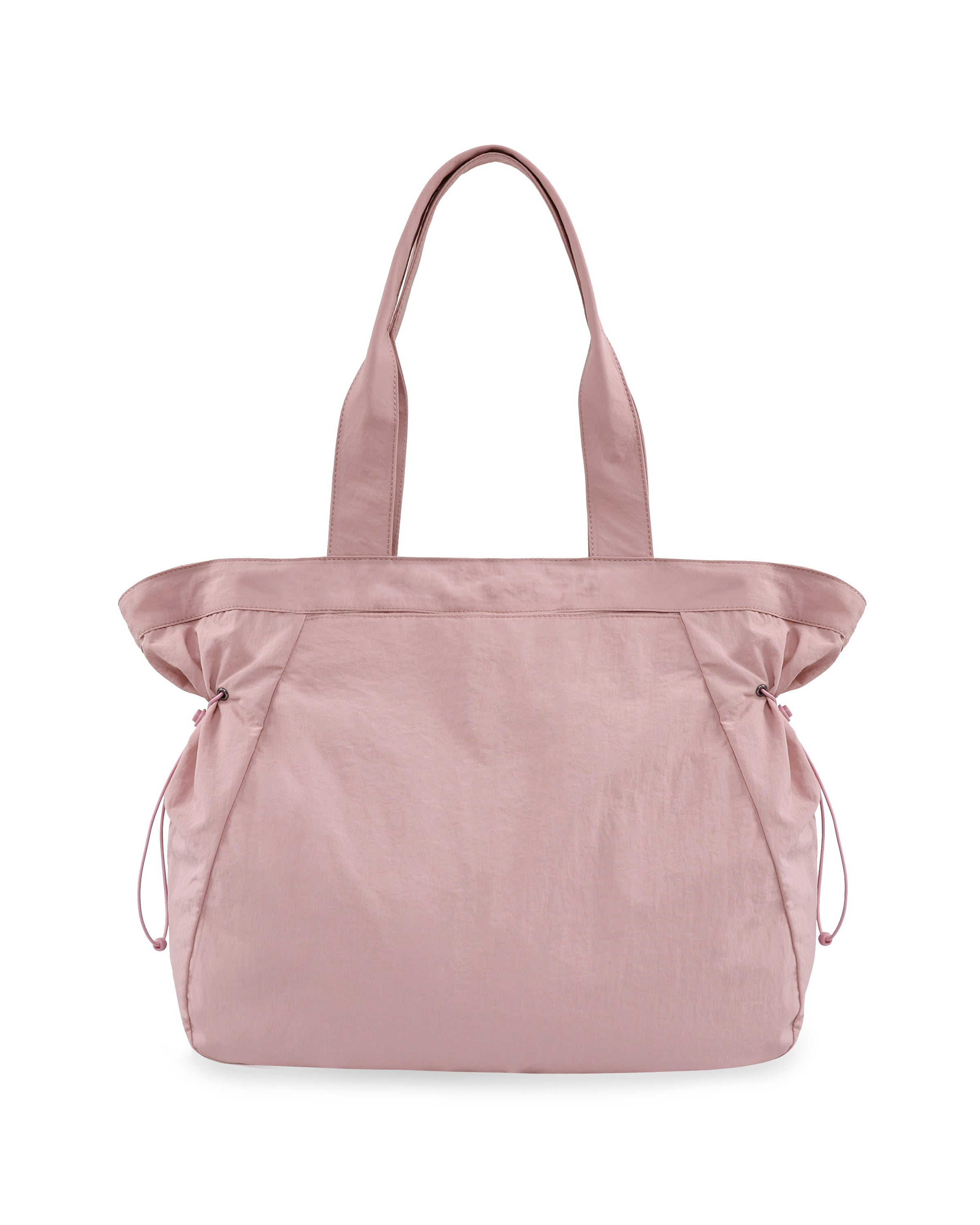 18L Side-Cinch Shopper Tote Bags Blush Pink 14" x 16" x 4.5" - ododos