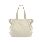 18L Side-Cinch Shopper Tote Bags Ivory 14" x 16" x 4.5" - ododos