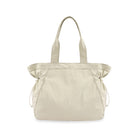 18L Side-Cinch Shopper Tote Bags Ivory 14" x 16" x 4.5" - ododos