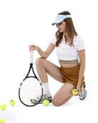 High Waist Tennis Skorts with Pockets - ododos