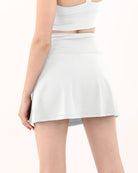 High Waist Tennis Skorts with Pockets - ododos