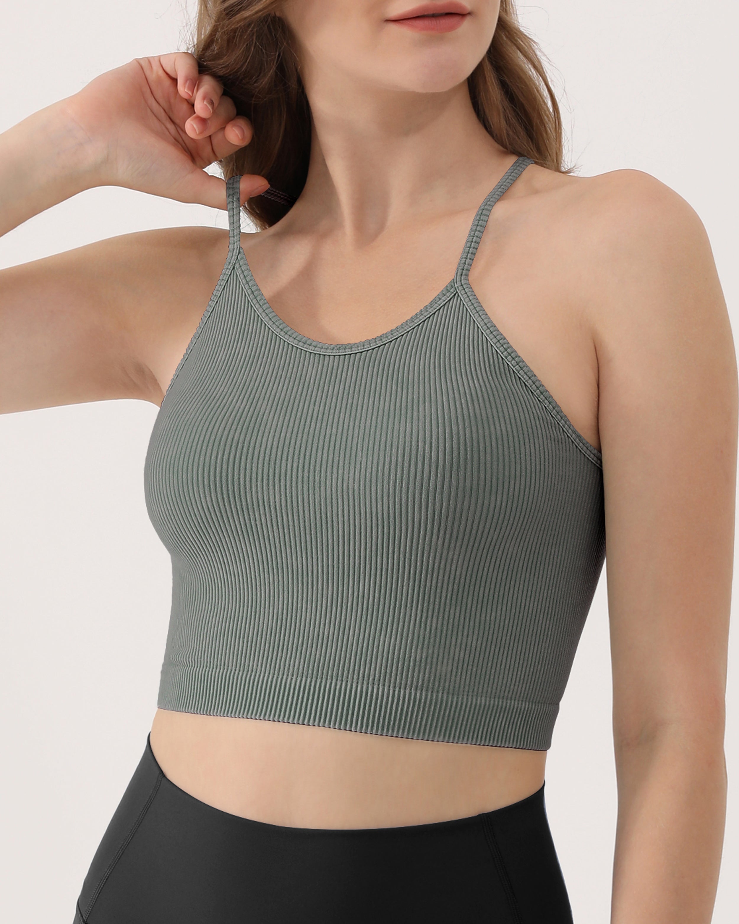 Magnetic Ribbed Knit Crop Top - Flat White – Quaddess Apparel