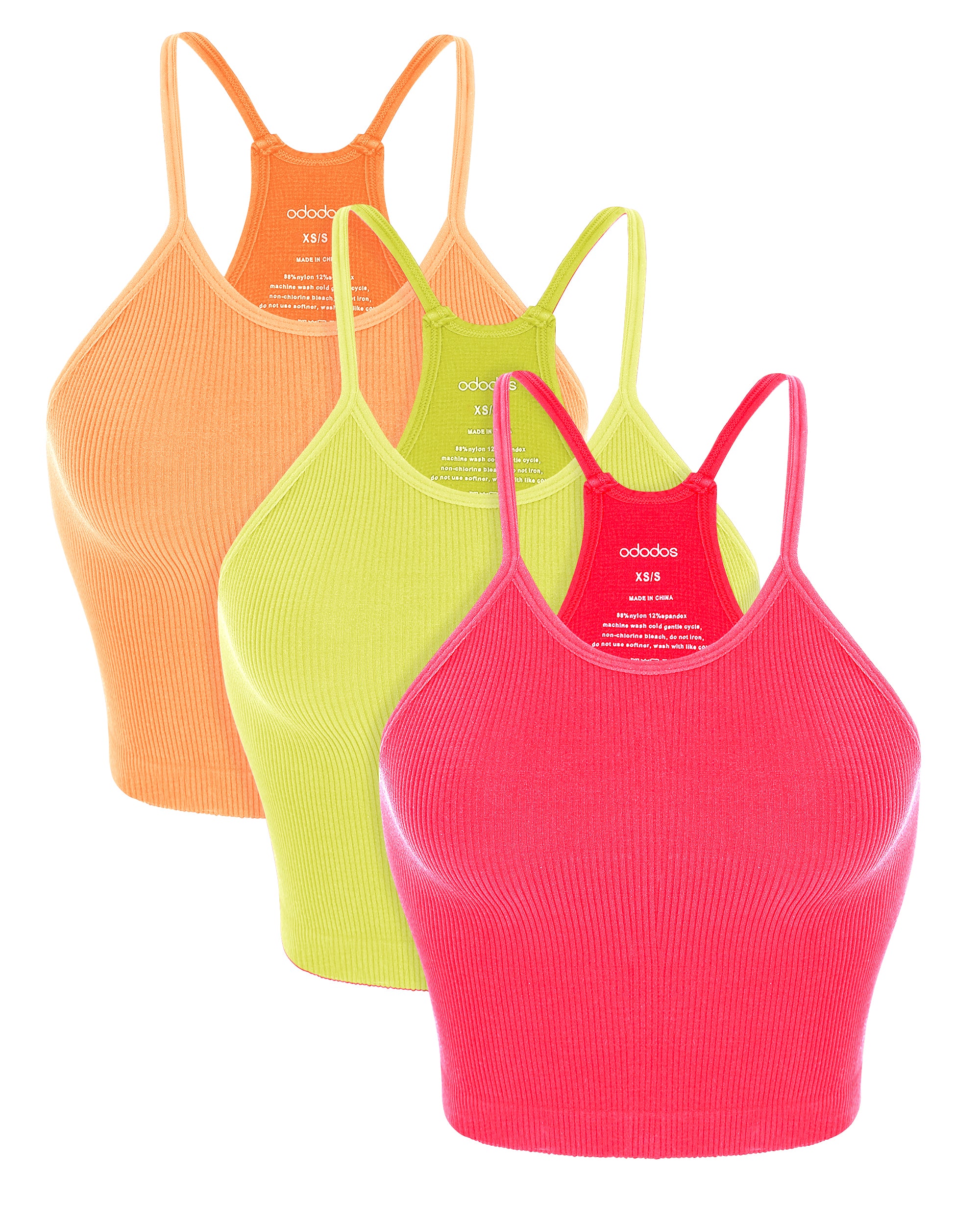  3-Pack Long Seamless Camisole - ododos