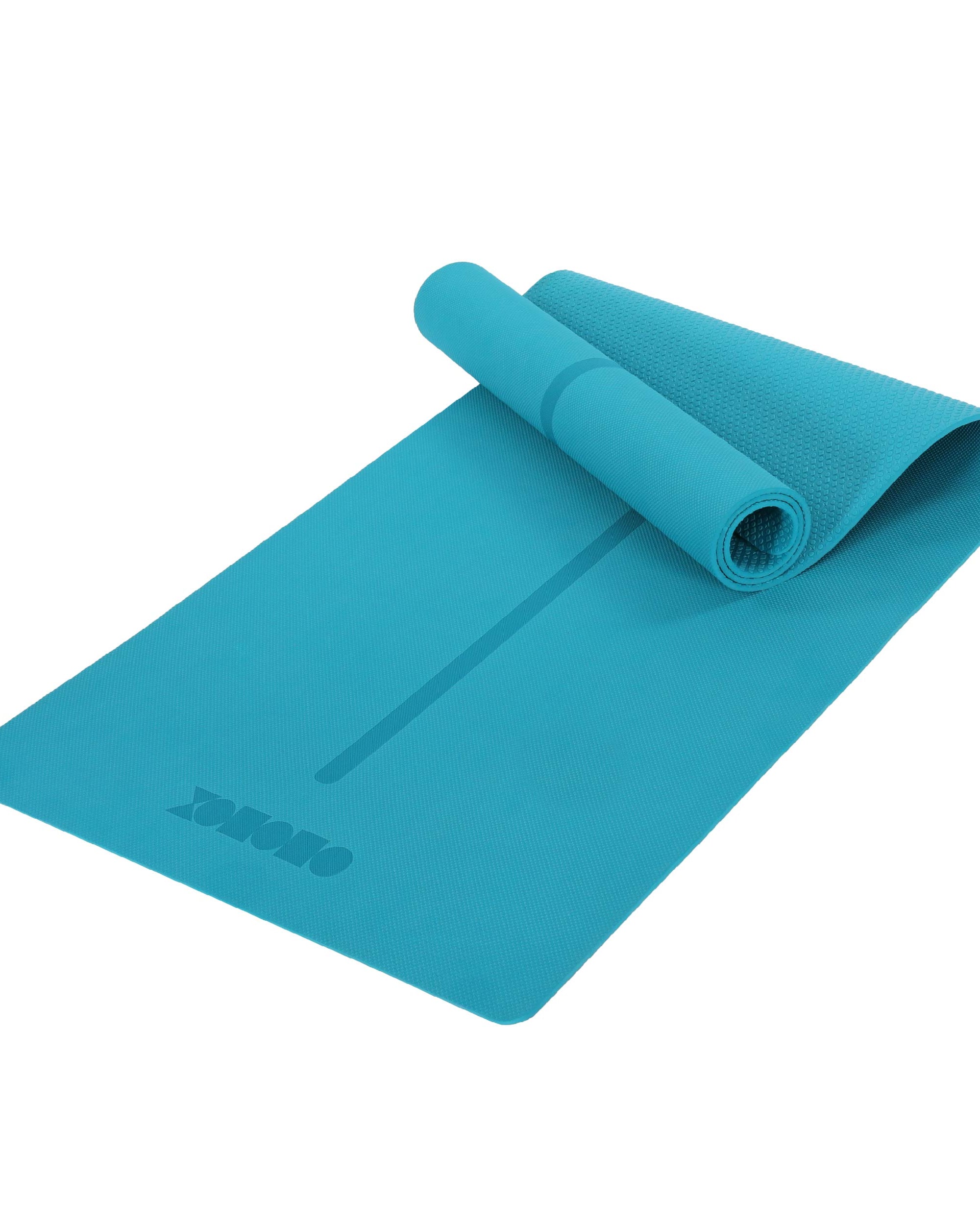 Eco-friendly TPE non-slip sports fitness yoga mat SeaBlue - ododos