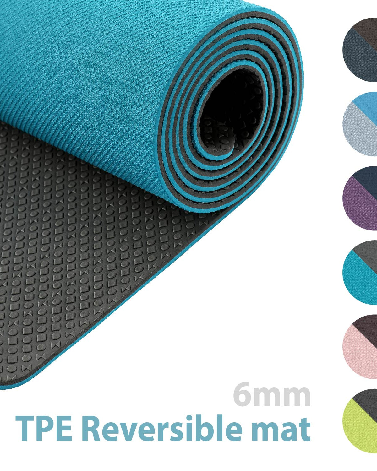 Eco-friendly TPE non-slip sports fitness yoga mat - ododos