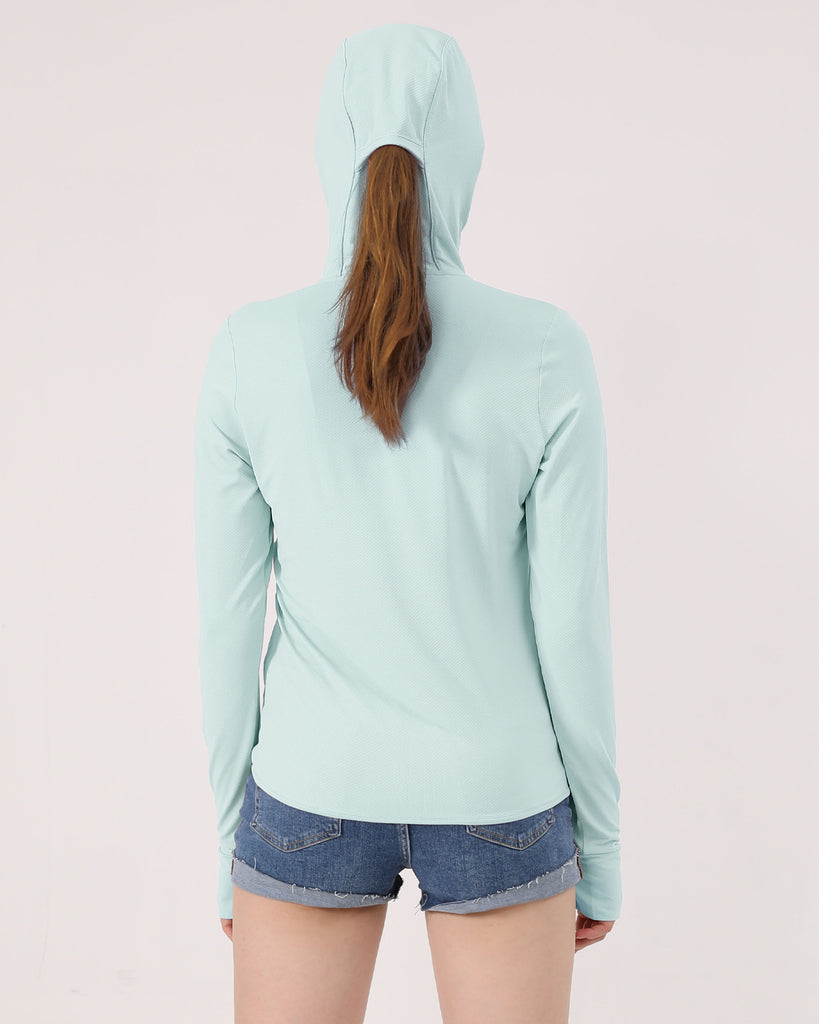  Packable UPF 50+ Sun Protection Hoodie - ododos