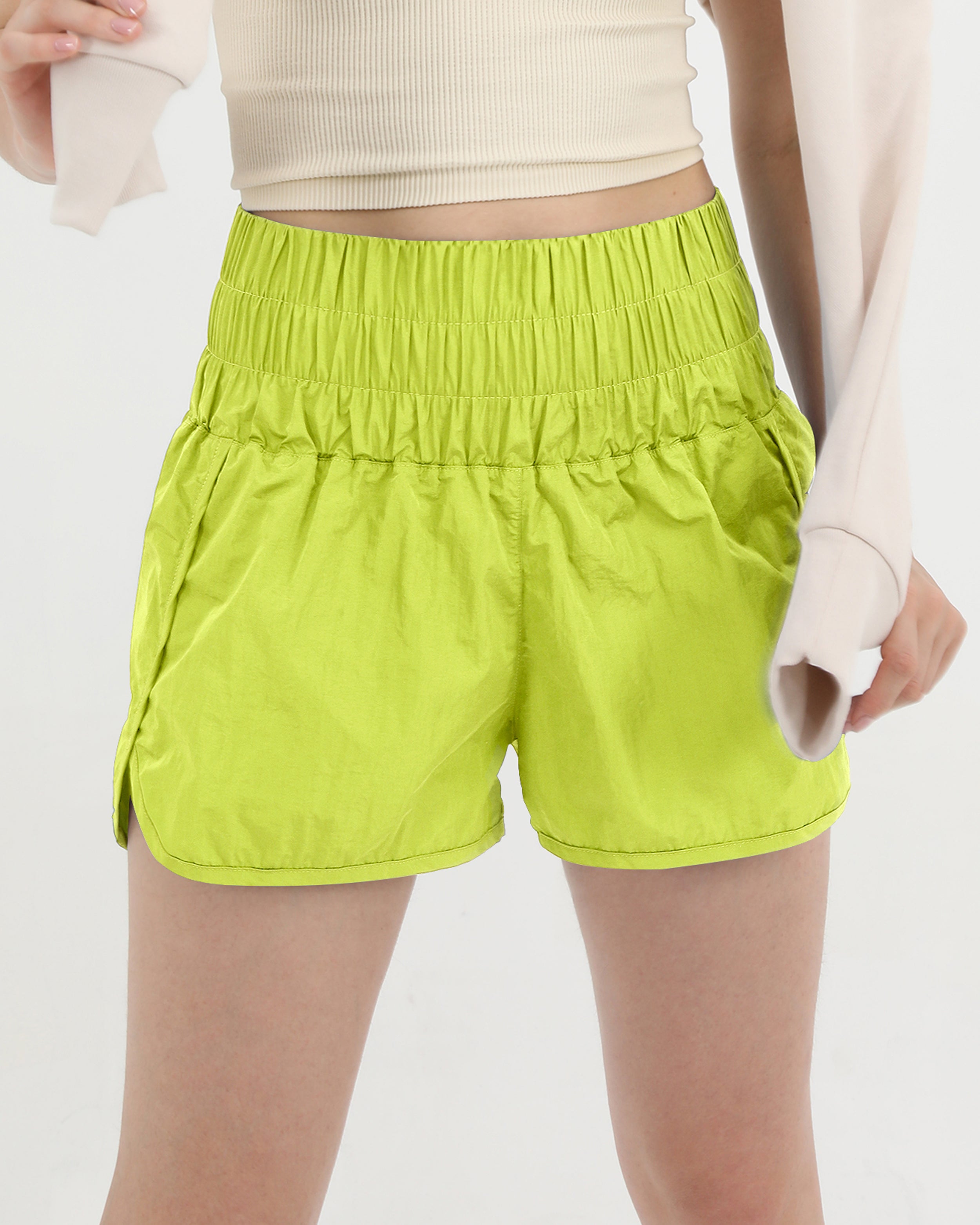 Go to Athletic Shorts-No Liner Pineapple - ododos
