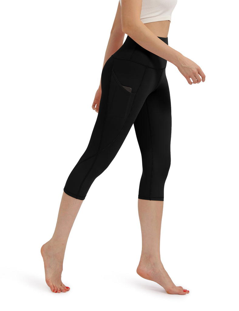 High Waist Yoga Capris with Pockets - ODODOS – ododos