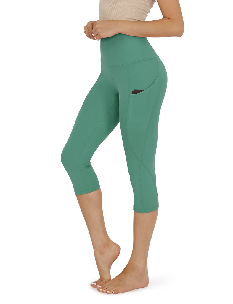 High Waist Yoga Capris with Pockets - ODODOS – ododos